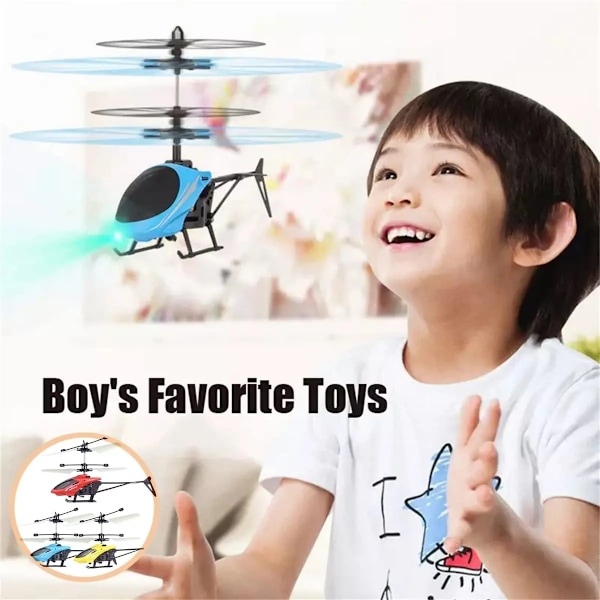 Laddningsbar Mini RC Drone Fjärrkontroll Säker Fallsäker RC Helikoptrar Drone Barn Leksaker