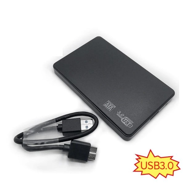 SATA til USB3.0 HDD Kassling Mobil Hard Disk Etuier for SSD Ekstern lagring HDD boks Med USB3.0/2.0 kabel
