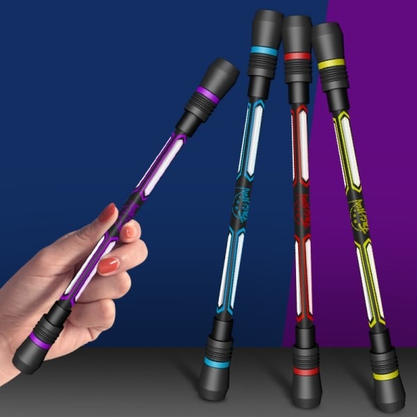 Creative Spinning Pen Spinner Legetøj Voksen Børn Stress Lettelse Roterende Gel penne Anti-slip Hånd Spinner