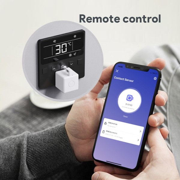 Bluetooth Fingerbot Plus Robot Knapp Pusher Switch Bot Smart Home