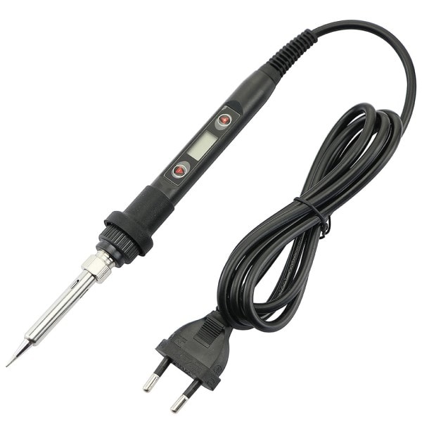 Justerbar temperatur loddejern 80W 220V / 110V LCD Elektrisk loddejern svejsning reparation værktøj