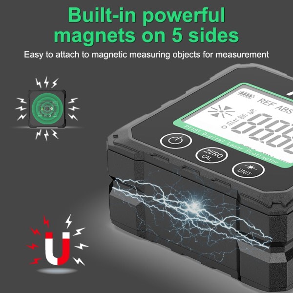 Laser Digital Protractor Angle Measure Inclinometer