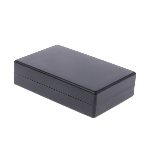 125x80x32mm svart vattentät box elektroniskt projekt instrument fodral  kontakt