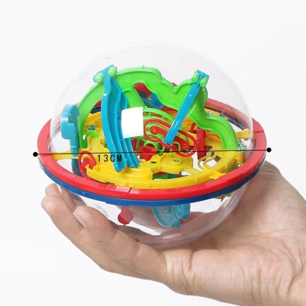 3D Magical Perplexus Maze Ball Intellekt Ball Rullande Pussel Kuber Spel