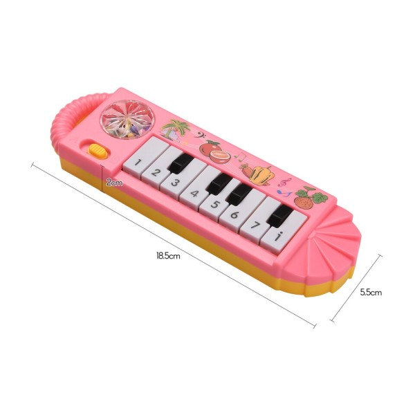 Muslady Mini 8-key elektronisk piano leketøy for barn tidlig musikalsk utdanning