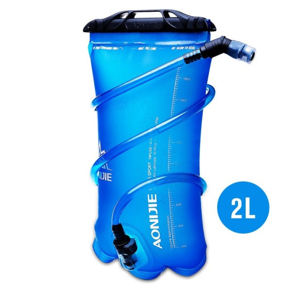 2L Mjuk Reservoar Vatten Bladder Hydration Pack Vatten Förvaring påse