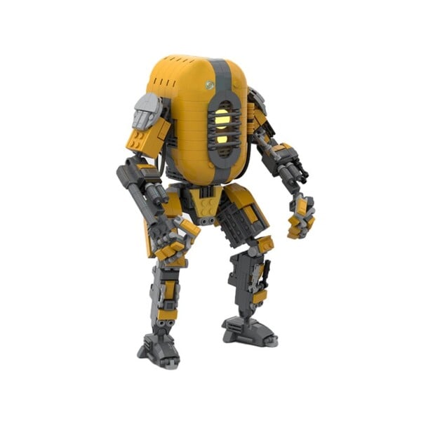 Space Wars Haxion Brood Bounty-Hunter Robot Building Block Kit DIY Film Figur Samling Brick Modell Leetøy