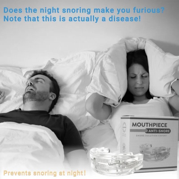 Anti snorking bruksisme munnbeskyttelse forbedre søvn tenner bruksisme søvn anti snorking og apné snorking enhet