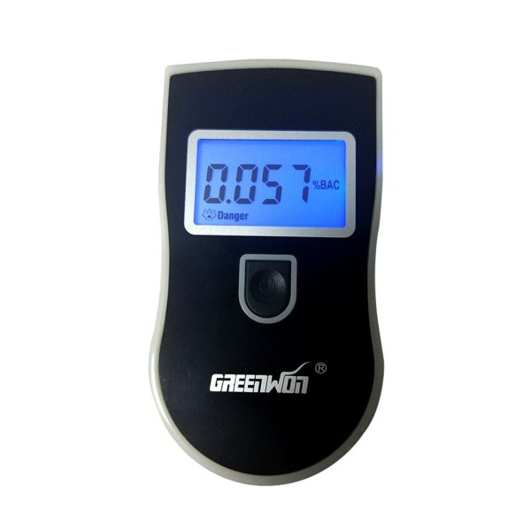 Digital Breath Alkohol Tester, Bil Breathalyzer, Bärbar Alkohol Mätare, Vin Alkohol Test