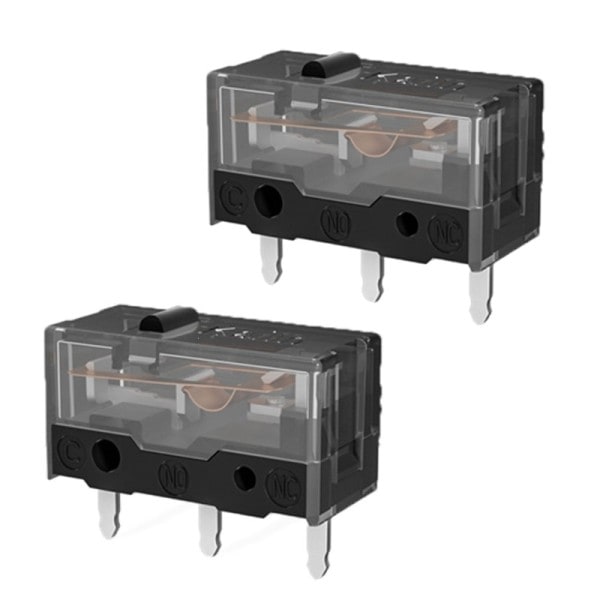 Micro Switch Micro Knap Guld Contactor 80 Million Click Life 3 Pin Sort Prik