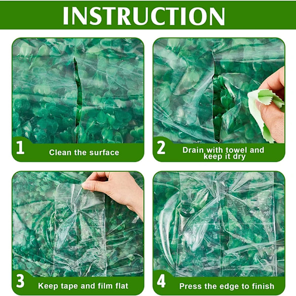 10M Film Reparation Tejp UV Beständig Transparent Växthus Reparation Patch