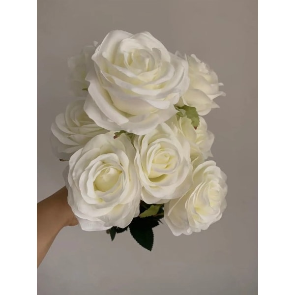 Rose Buket Kunstig Blomster Bryllup Rose Dekor Scene Display