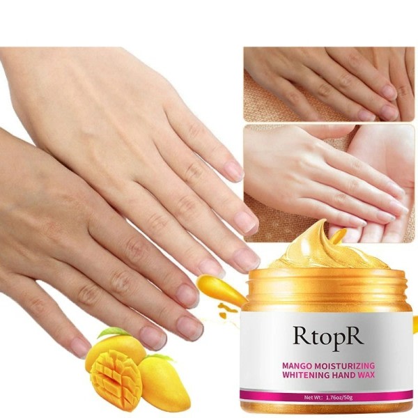 Återfuktande Hand Vax Reparation Exfolierande Förhårdnader Syra Anti Aging Hand Crème