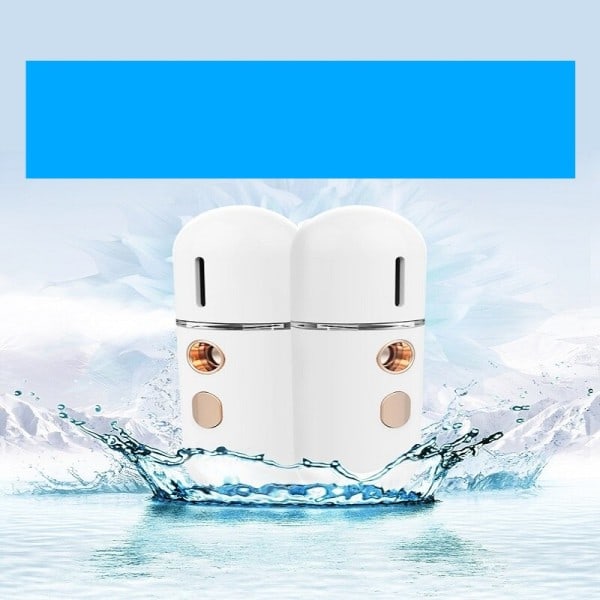 Mini Portabel luftfuktare Nano Mister Facial Steamer Device