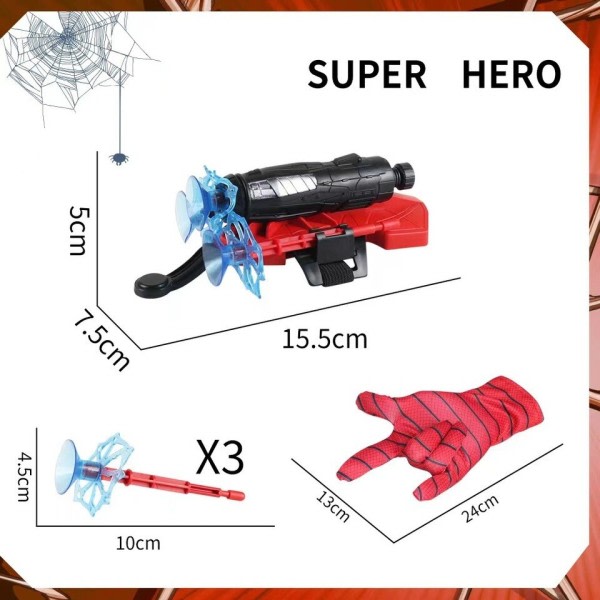 Anime Figur Wrist Launcher Legends Spiderman Shooters Leker