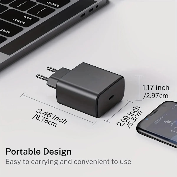 45W Rask Lading For Samsung USB C lader