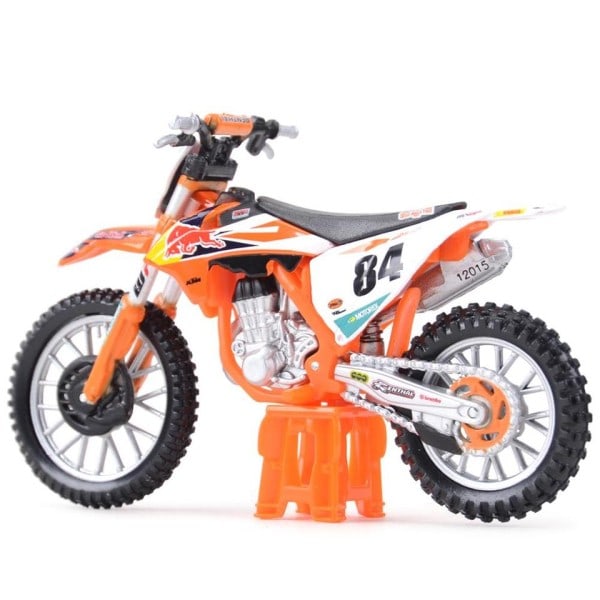 KTM-450 SX-F Factory Edition Static Die Cast Kjøretøy Samlerobjekt Motorsykkel Modell Leker