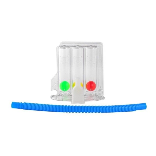 Lung funktion andning motionär 3 bollar andning tränare  Vital kapacitet lung funktion förbättring rehabilitering utrustning