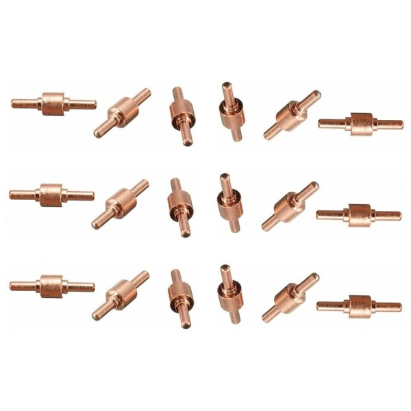 18 st PT31 Plasma Cutter Förbrukningsmaterial Standard Elektroder Spetsar Munstycke