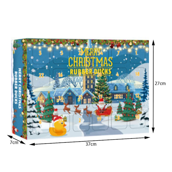 jul gummi ender ferie 24 dager nedtelling advent kalender