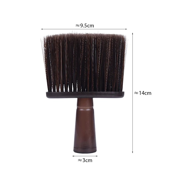 Blød hals ansigt duster børster frisør hår rengøring hårbørste skæg børste salon klipning frisør styling værktøj