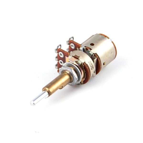 16type Dobbel Skaft Potensiometer Med bryter