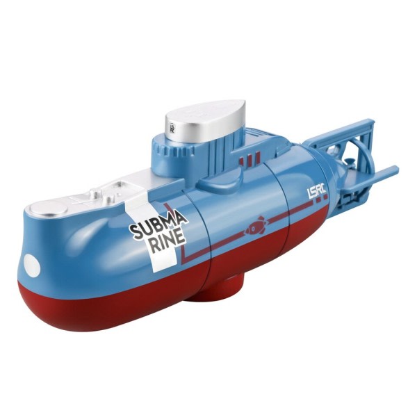 Mini RC sukellusvene 0.1m/s nopeus kauko-ohjain ohjaus vene vedenpitävä sukellus lelu