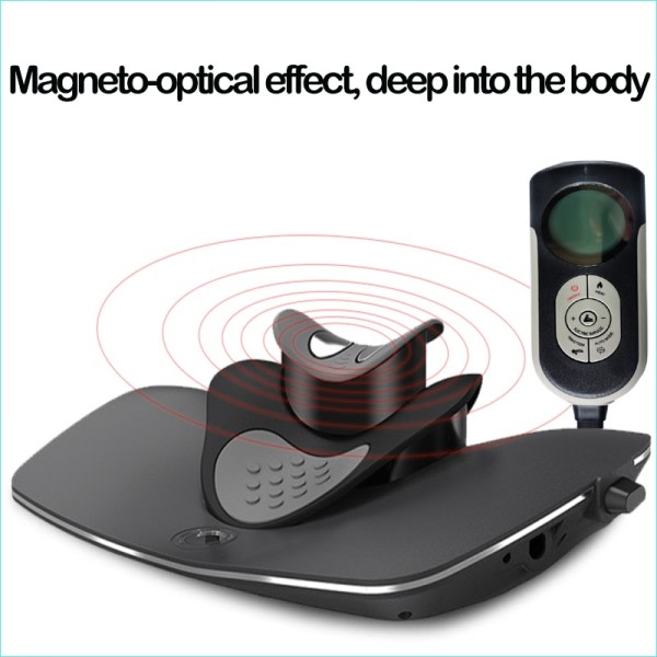 Nacke Smärtlindring Massager Luft Mjuk Brace Nacke Varm Kompress cervikal Disc Bråck EMS terapi Enhet