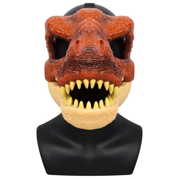 3D Dinosaurie Mask Lifelike Raptor Dino Moving Jaw Dinosaur Mask