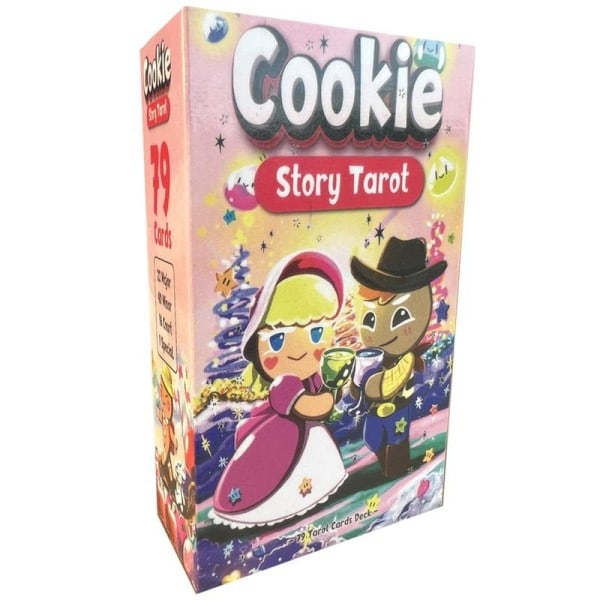 Engelsk Tarot Cards For Divination Personal Bruk Pokear Size Cookie Story Tarot Rider Oracle Deck