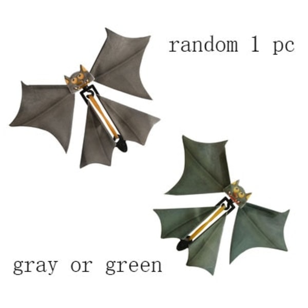 Magisk Bat Flyging Bat Hand Transformation Fly Fjäril Magic Props Rolig Överraskning Prank Skämt Magic Toy