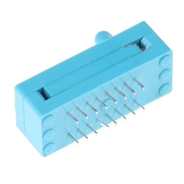 2 stk Ny Dip16 Zif Zip Ic Socket 16p Dip Chip Test Adapter