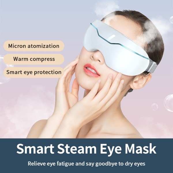 Elektrisk Ögon Steam Massager Nano Steam Ögon Mask Varm Kompress Ögon Vård Glasögon Steamer