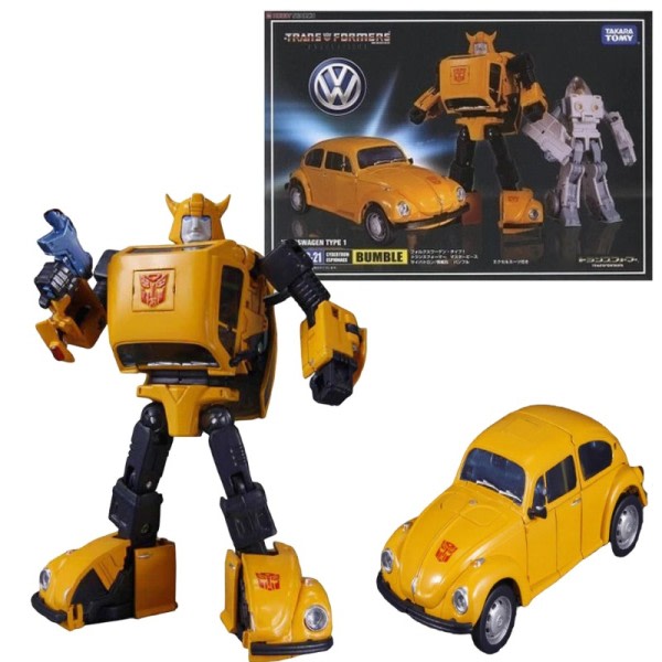 Transformasjon MasterPiece Bumblebee G1 Serie Versjon Handling Figur Samling Robot Leker