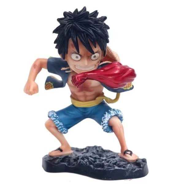 One Piece Figur GK Ape D Luffy Figurine PVC Handling Figurer Samling Modell Dukker Leker