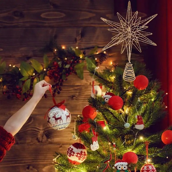 12,6 tum Creative LED Lights Glitter Jul Tree