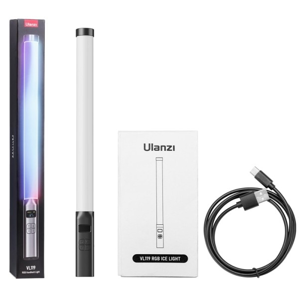 19,6 tuuman RGB valo Want Tick värillinen lamppu LED video valo kädessä pidettävä valo tikku valokuvaus valo