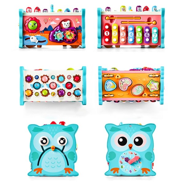 Vauvan lelut Montessori oppimis opetus lelut taaperoille kalastus piano hauska peli