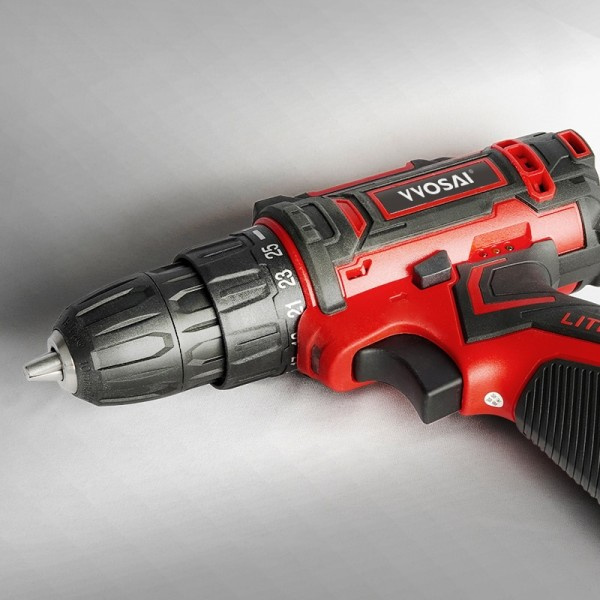 20V Trådløs Drill Elektrisk Skrutrekker Mini Trådløs Strøm Driver DC Lithium-Ion Batteri
