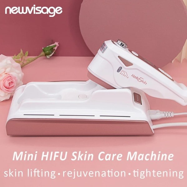 Mini Focus Ultrasonic Portable Heat Up Ansiktsbehandling Device Hem Use Pro Ha Neck Skin Anti Aging