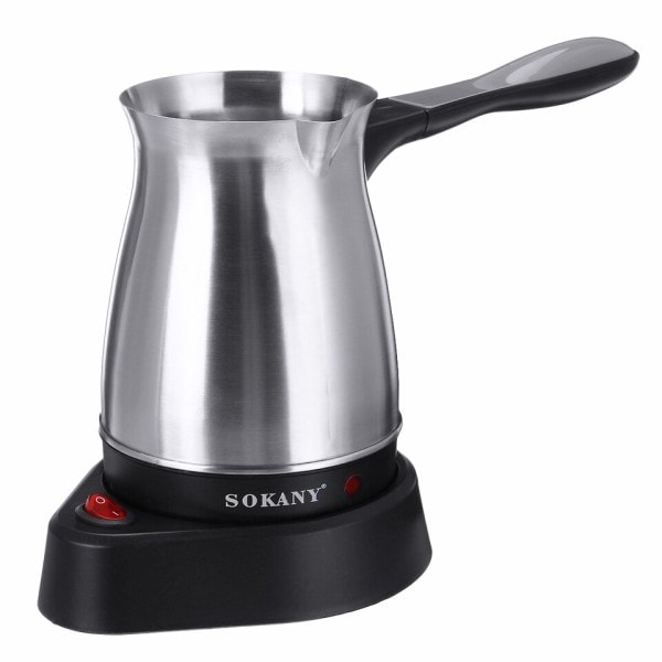 220V kaffe lave 500ml rustfrit stål separeret italiensk mokka kande