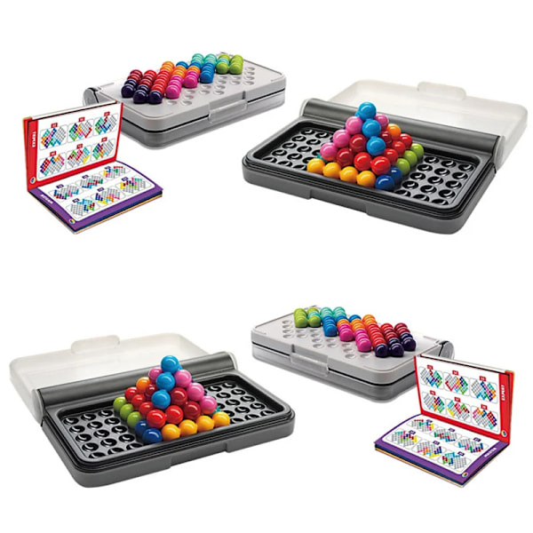 1 Box Intelligence Magic Beads Rejsespil til børn og voksne en kognitiv færdighedsopbygning hjernespil børn montessori legetøj