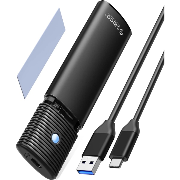 ORICO M.2 SATA NGFF SSD Hölje USB 3.1 Typ C 5Gbps Extern Solid State Hölje Adapter för 2280/2260/2242/2230 SSD 4TB