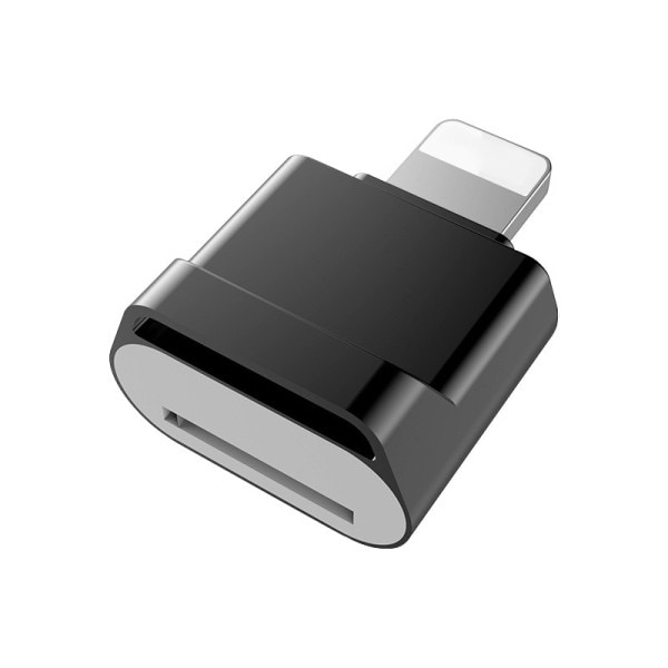 Mini Micro SD TF Card Reader Adapter for iOS 12 Above System External OTG Memory Card Reader