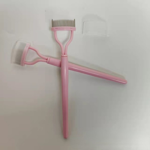 Ögonfrans böjare ögonfransar kam mascara separator metall borste fransar lyft vikbar ögon makeup tillbehör