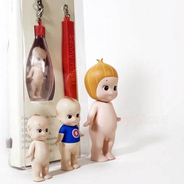 Sonny Angel Mini flaske dukke anime figur ryggsekk dekor nøkkelring anheng dukker
