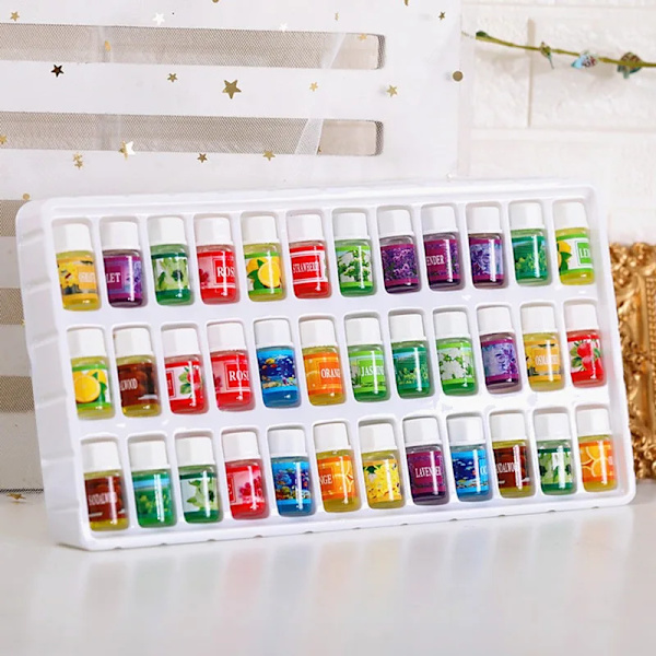 36*3ml æteriske olier aromaterapi fugter rum duft essentiel aroma diffuser