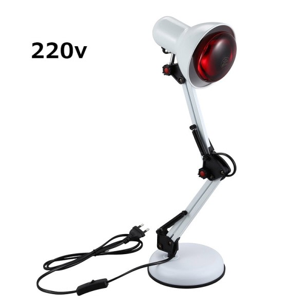 Infrarød varme fysisk terapi lys 110-240V 150W til gigt sundhed omsorg smerte infrarød varme fysioterapi lampe