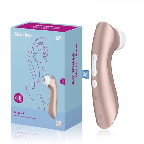 Pro 2+ Sutte Vibratorer G spot Par Silicone Vibration bryst Sucker sex legetøj til kvinde