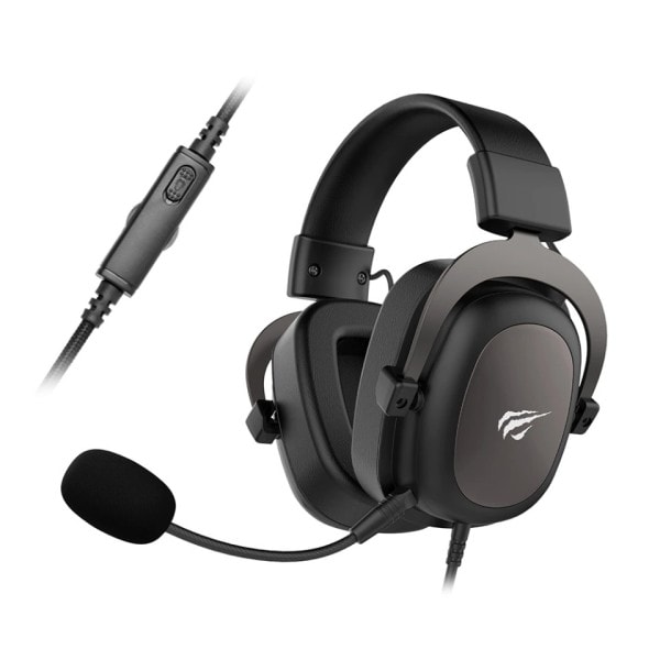 Kabelanslutet Headset Gamer PC 3,5 mm PS4 Headset Surround Sound & HD Mikrofon